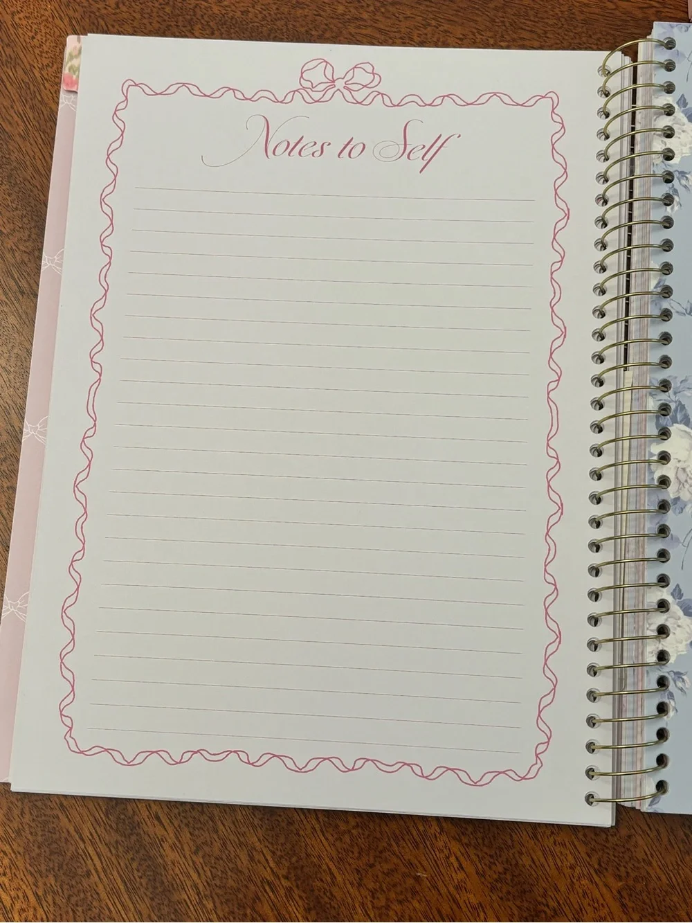 LoveShackFancy spiral bound